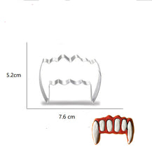 Ladda upp bild till gallerivisning, 6st/Pack Halloween Utstickare Pepparkaksform med stenciler Collection B