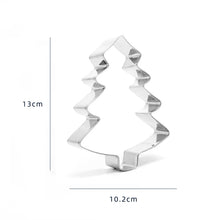 Ladda upp bild till gallerivisning, 3 St/Pack Jul Pepparkaksform Julgranar 3 PCS/Set Christmas Tree Cookie Cutter, 3 ST/Set Papparkaksformar Julgran