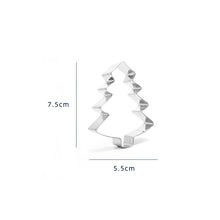 Ladda upp bild till gallerivisning, 3 St/Pack Jul Pepparkaksform Julgranar 3 PCS/Set Christmas Tree Cookie Cutter, 3 ST/Set Papparkaksformar Julgran