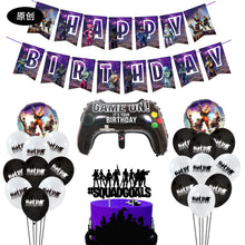 Ladda upp bild till gallerivisning, 25 St/Pack Fortnite Temafest Födelsedag Dekoration 25 PCS/Set Fortnite Themed Birthday Party Decoration