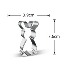 Ladda upp bild till gallerivisning, 6 St/Pack Påsk Utstickare Pelle Kanin Kaninhuvud Fågel Fjäril Anka 6 PCS/Set Easter Cookie Cutter Peter Rabbit Bunny Bird Butterfly Duck -Collection C