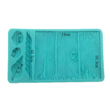 Ladda upp bild till gallerivisning, 5 i 1 Bark & Snäckskal Mönster Silikonform 5 in 1 Bark & Seashell Pattern Silicone Mold