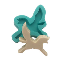 Ladda upp bild till gallerivisning, 15 S &1 M Unicorn Silikonform 15 S & 1 Medium -Size Unicorn Silikonform