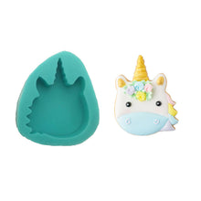 Ladda upp bild till gallerivisning, 15 S &1 M Unicorn Silikonform 15 S & 1 Medium -Size Unicorn Silikonform
