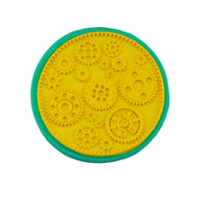 Ladda upp bild till gallerivisning, 2 St/ Pack Kugghjul Silikonform Fondant Sockerpasta 2 PCS/Set Gear Gogwheel Fondant Silicone Mold Man Cake