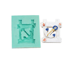 Ladda upp bild till gallerivisning, Ankare Båt Sockerpasta Silikonform Boat Anchor Fondant Silicone Mold