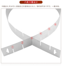 Ladda upp bild till gallerivisning, Justerbar Hjärtformad Tartring Rostfritt Stål --Adjustable Stainless Cake Cutting Ring- Heart Shape