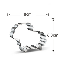 Ladda upp bild till gallerivisning, 6 St/Pack Påsk Utstickare Fjäril Kanin Påskkyckling Får Tulpan 6 PCS/Set Easter Cookie Cutter Bunny Butterfly Chick -Collection A