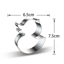 Ladda upp bild till gallerivisning, 6 St/Pack Påsk Utstickare Pelle Kanin Kaninhuvud Fågel Fjäril Anka 6 PCS/Set Easter Cookie Cutter Peter Rabbit Bunny Bird Butterfly Duck -Collection C