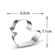 Ladda upp bild till gallerivisning, 6 St/Pack Påsk Utstickare Ägg Morot Kaninhuvud Anka Tecknad Kanin 6 PCS/Set Easter Cookie Cutter Egg Carrot Duck Bird Bunny Head Cartoon Bunn -Collection B