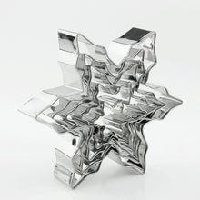 Ladda upp bild till gallerivisning, 5 St/Pack Jul Snöflinga Rostfritt stål Pepparkaksformar 5 PCS/Set Christmas Snow Flake Stainless Steel Cookie Cutter