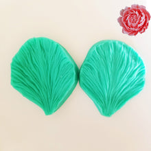 Ladda upp bild till gallerivisning, Dubbel Veiner Silikonformar Pion Blomma/Vallmo Blomma Double-Sided Vein Rose/Peony Flower Silicone Mold-M