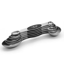 Ladda upp bild till gallerivisning, Magnetisk Måttsats,Mätsked Rustfrit Stål Double End Stainless Steel Magnetic Measuring Spoon