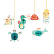 Ladda upp bild till gallerivisning, 31 St/Pack Havsdjur Temafest Födelsedag Dekoration 31 PCS/Set Ocean Animal Themed Party Decoration