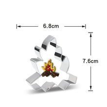 Ladda upp bild till gallerivisning, 8 St/Pack Utstickare Pepparkaksformar Dinosaurie med stensiler Collection D 8PCS/Set Dinosaur Cookie Cutter with Stencils