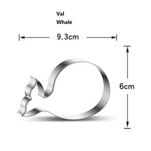 Ladda upp bild till gallerivisning, 9 St/Pack Utstickare Pepparskakaform Havsdjur Fisk Kräft Hummer Pingvin Collection C 9 PCS/Set Ocean Animal Fish Cookie Cutter Collection C