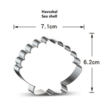 Ladda upp bild till gallerivisning, 9 St/Pack Utstickare Pepparskakaform Havsdjur Fisk Kräft Hummer Pingvin Collection C 9 PCS/Set Ocean Animal Fish Cookie Cutter Collection C