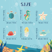 Ladda upp bild till gallerivisning, 31 St/Pack Havsdjur Temafest Födelsedag Dekoration 31 PCS/Set Ocean Animal Themed Party Decoration