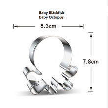 Ladda upp bild till gallerivisning, 9 St/Pack Utstickare Pepparskakaform Havsdjur Fisk Kräft Hummer Pingvin Collection C 9 PCS/Set Ocean Animal Fish Cookie Cutter Collection C