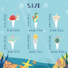 Ladda upp bild till gallerivisning, 31 St/Pack Havsdjur Temafest Födelsedag Dekoration 31 PCS/Set Ocean Animal Themed Party Decoration