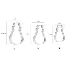 Ladda upp bild till gallerivisning, 3 St/Pack Jul Pepparkaksformar Snöman 3 PCS/Set Christmas Snowman Cookie Cutter 3 ST/Set Pepparkaksformar Snöman