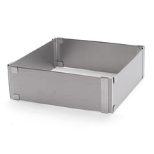 Ladda upp bild till gallerivisning, Justerbar Rektangulär & Fyrkant Kakform Mousse Ring Retractable Stainless Steel Mousse Ring- Square/Rectangle