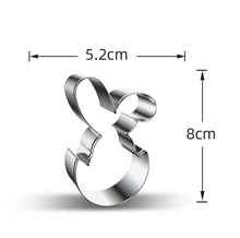 Ladda upp bild till gallerivisning, 6 St/Pack Påsk Utstickare Fjäril Kanin Påskkyckling Får Tulpan 6 PCS/Set Easter Cookie Cutter Bunny Butterfly Chick -Collection A