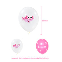 Ladda upp bild till gallerivisning, 41 St/Pack Bebis Haj Temafest Dekoration 41 PCS/Set Baby Shark Themed Party Decoration