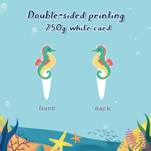 Ladda upp bild till gallerivisning, 31 St/Pack Havsdjur Temafest Födelsedag Dekoration 31 PCS/Set Ocean Animal Themed Party Decoration