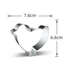 Ladda upp bild till gallerivisning, 6 St/Pack Påsk Utstickare Fjäril Kanin Påskkyckling Får Tulpan 6 PCS/Set Easter Cookie Cutter Bunny Butterfly Chick -Collection A