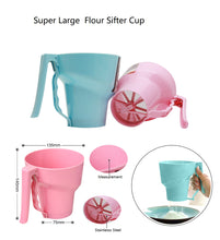 Ladda upp bild till gallerivisning, Mjölsikt Extra Stor Mjölsikt Super Wide Opening Large Flour Sifter Cup
