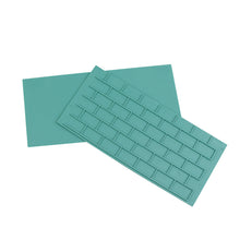 Ladda upp bild till gallerivisning, 2 St/Pack Tegelvägg & Bark Plastformer Fondant Tårtkant Dekoration Brick Wall Tree Bark Fondant Cake Border Pressing Mold Cake Decoration