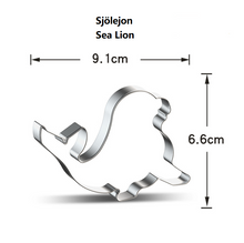 Ladda upp bild till gallerivisning, 9 St/Pack Utstickare Havsdjur Fisk Collection A 9 St/Pack Ocean Animal Fish Cookie Cutter Collection A