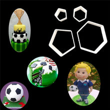 Ladda upp bild till gallerivisning, 6 St/Pack Foboll Mästare, character., Vinnare, fotboll, fotbolls-VM Världsmästerskapet Fondant Utstickare 4Pcs World Cup & Football Champion Winner World Cup Sugarcraft Fondant Biscuits DIY Molds Cutters