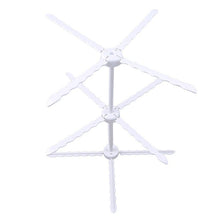 Ladda upp bild till gallerivisning, 2 NivåerTorkställning Blommor 2 Tier Fondant Gumpaste Flower Drying Rack Stand