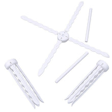 Ladda upp bild till gallerivisning, 2 NivåerTorkställning Blommor 2 Tier Fondant Gumpaste Flower Drying Rack Stand