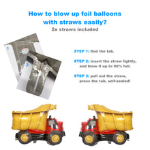 Ladda upp bild till gallerivisning, Byggnadsfordon Temafest Dekoration Construction Vehicle & Site Themed Party Decoration