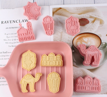 Ladda upp bild till gallerivisning, 6 St/Pack Eid RamadanMuslim Fest Utstickare 6 PCS/Set Eid Ramadan Muslim Holiday Cookie Cutters قطاعة البسكويتا لعيد رمضان