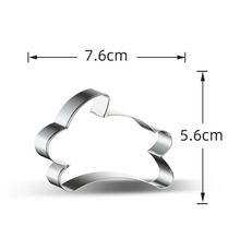 Ladda upp bild till gallerivisning, 6 St/Pack Påsk Utstickare Fjäril Kanin Påskkyckling Får Tulpan 6 PCS/Set Easter Cookie Cutter Bunny Butterfly Chick -Collection A