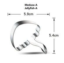 Ladda upp bild till gallerivisning, 9 St/Pack Utstickare Havsdjur Fisk Collection A 9 St/Pack Ocean Animal Fish Cookie Cutter Collection A