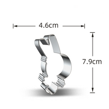 Ladda upp bild till gallerivisning, 6 St/Pack Påsk Utstickare Ägg Morot Kaninhuvud Anka Tecknad Kanin 6 PCS/Set Easter Cookie Cutter Egg Carrot Duck Bird Bunny Head Cartoon Bunn -Collection B