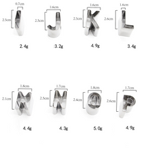 Ladda upp bild till gallerivisning, 26 St/Pack Utstickare Siffror Alphabet Letter Cookie /Fondant Cutter -26PCS/Set