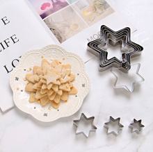 Ladda upp bild till gallerivisning, 10 St/Pack Utstickare Pepparkaksform Stjärnform Stjärna