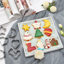 Ladda upp bild till gallerivisning, 10 St/ Set Jul Pepparkaksformar-S Christmas 10 PCS /Set Cookie Cutter-Small