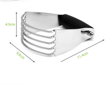 Ladda upp bild till gallerivisning, Degblandare Rostfritt Stål Pastry Cutter with Heavy Stainless Steel Blade-S