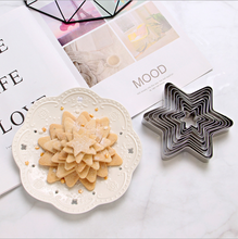 Ladda upp bild till gallerivisning, 10 St/Pack Utstickare Pepparkaksform Stjärnform Stjärna