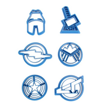 Ladda upp bild till gallerivisning, 6 St/Pack Avengers Utstickare Fondant 6 PCS/Set Avengers Fondant Cookie Cutter