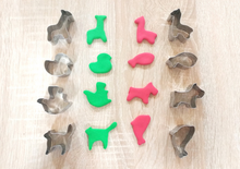 Ladda upp bild till gallerivisning, 8 St/Pack Blandad Utstickare Djur 8 PCS/Set Mixed Animal Cookie Cutter