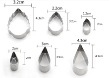 Ladda upp bild till gallerivisning, Mixed Flower Shape Cookie /Fondant /Clay Cutter 12 PCS/Set