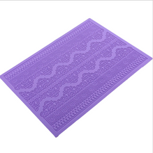 Ladda upp bild till gallerivisning, Stor Silikomart Silikonmatta-A (L) Large Silicone Lace Mat